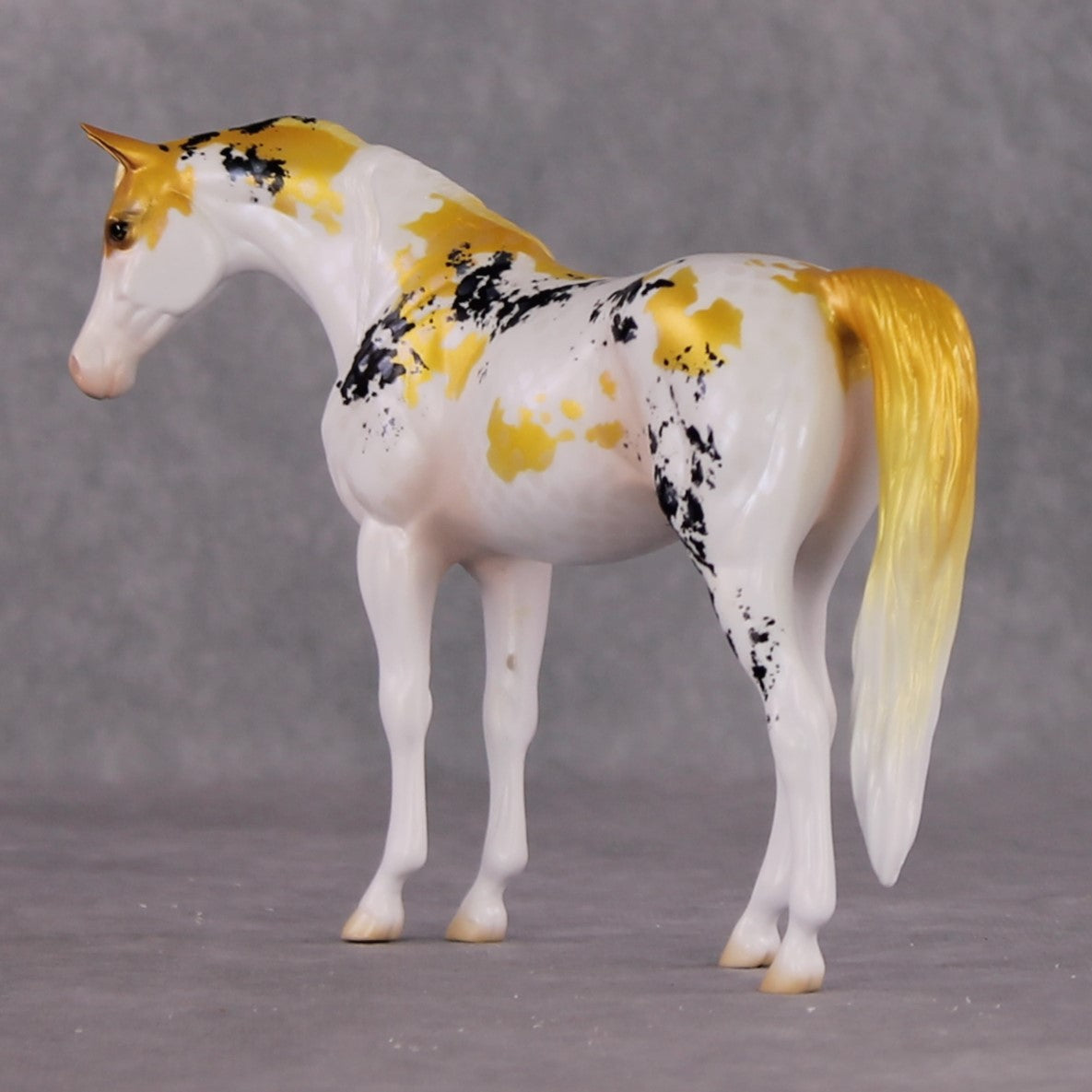 "Sumi" OOAK Koi Inspired Arabian Mare Pebble by Jess Hamill
