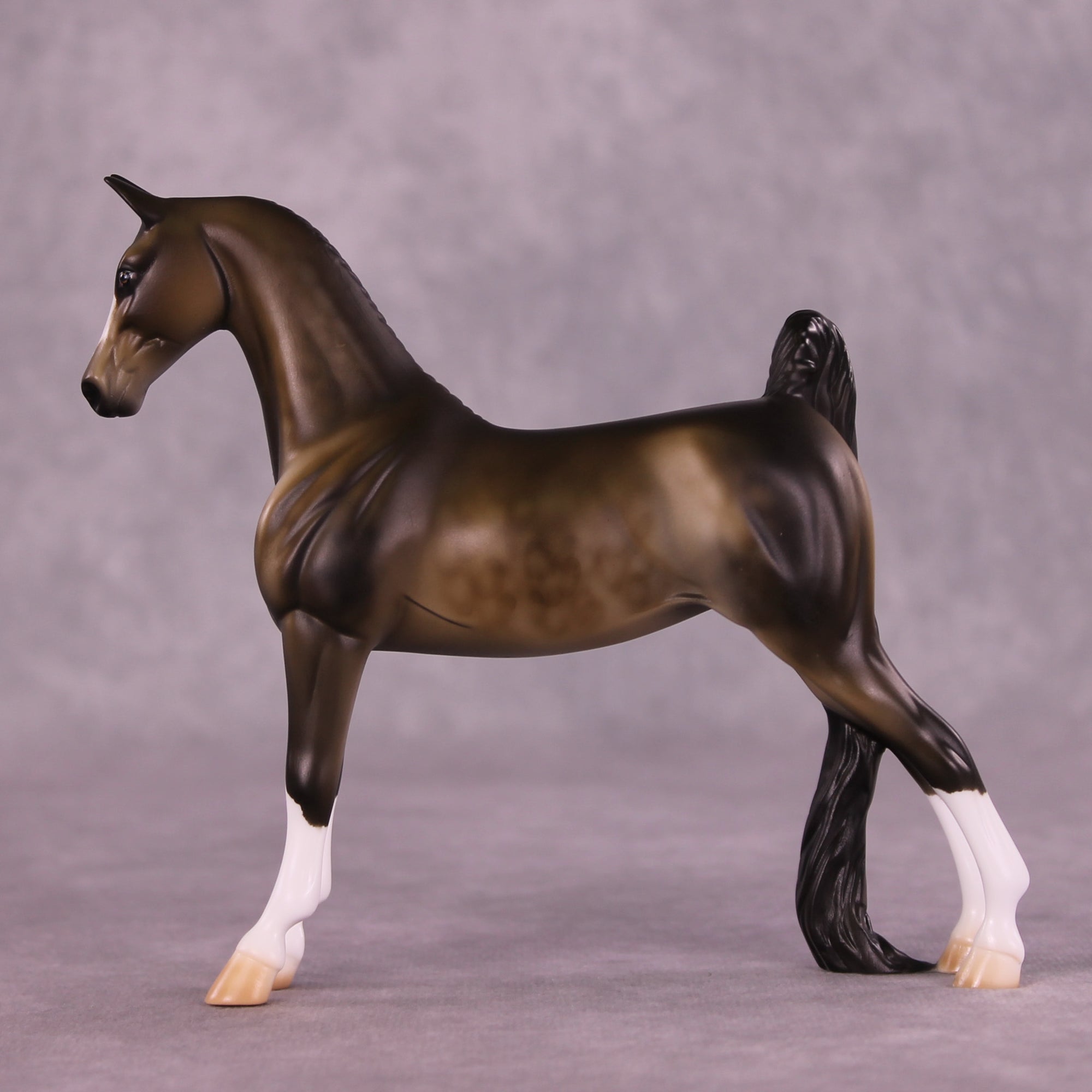 Elyas OOAK Pebble Saddlebred by Julie Keim LHS25