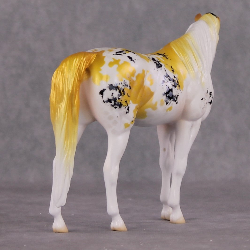 "Sumi" OOAK Koi Inspired Arabian Mare Pebble by Jess Hamill