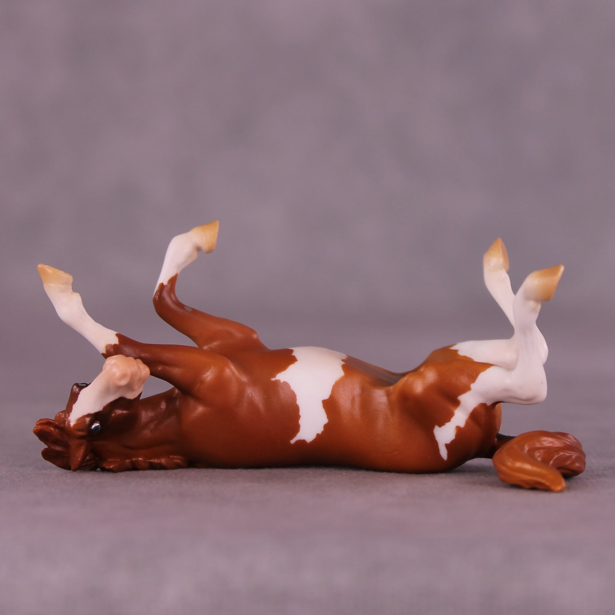 Roly-Poly OOAK EFCM Chip Rearing Horse by Erika Isbell SS925