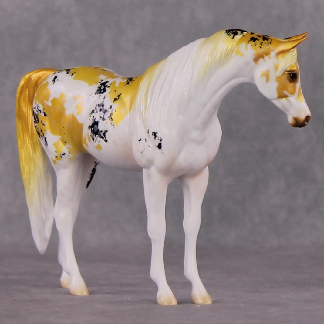 "Sumi" OOAK Koi Inspired Arabian Mare Pebble by Jess Hamill