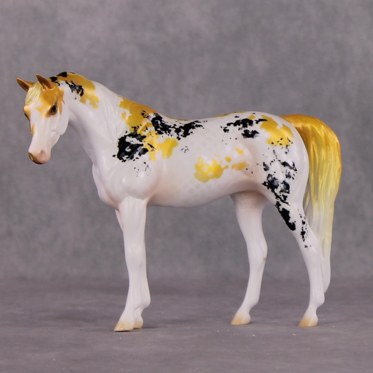 "Sumi" OOAK Koi Inspired Arabian Mare Pebble by Jess Hamill