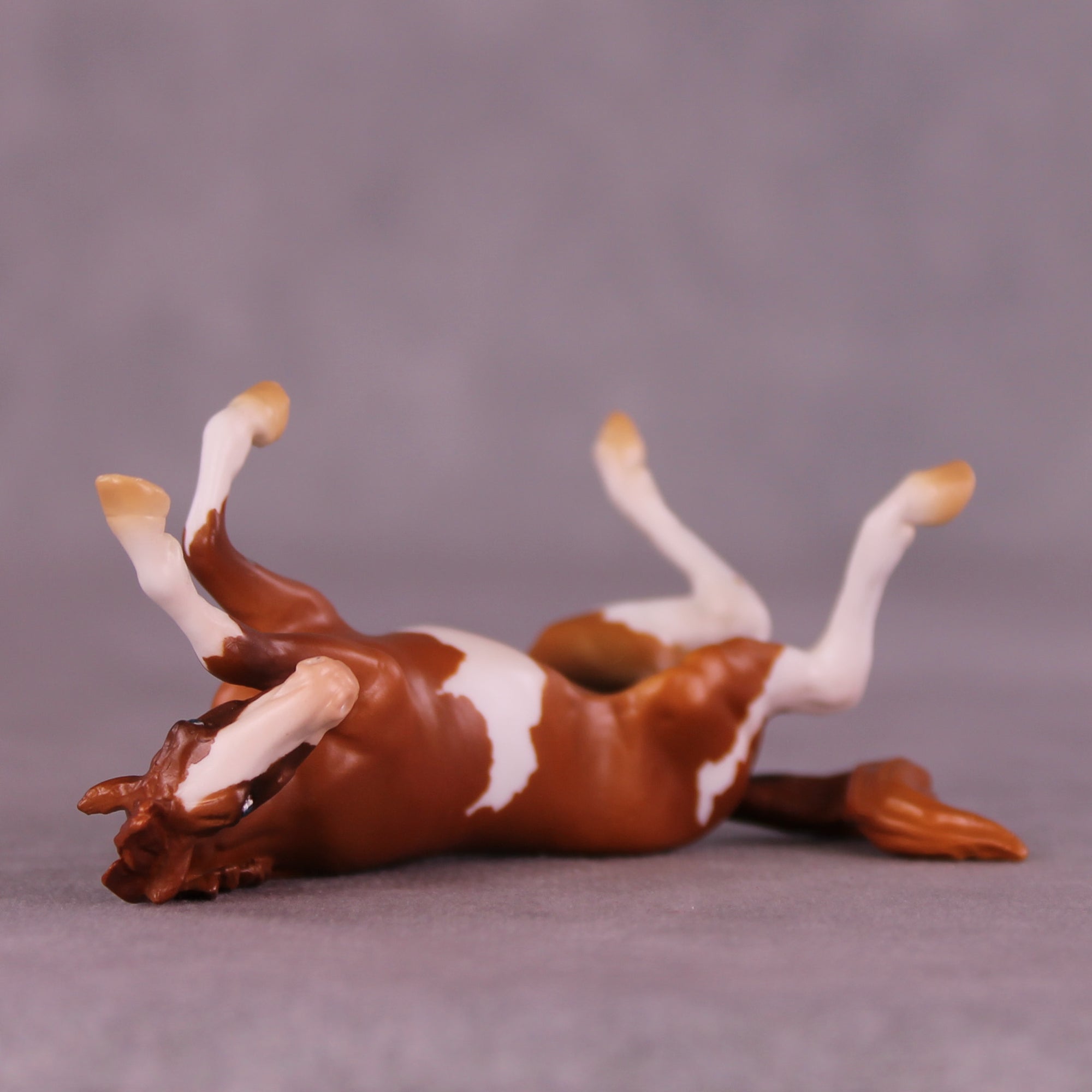 Roly-Poly OOAK EFCM Chip Rearing Horse by Erika Isbell SS925