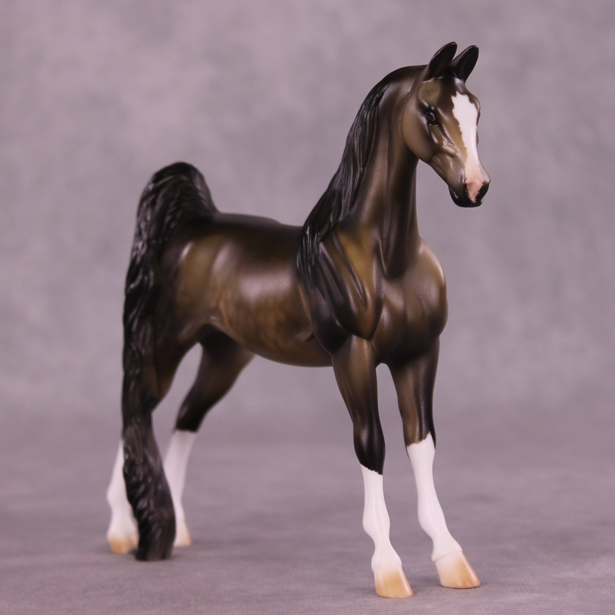 Elyas OOAK Pebble Saddlebred by Julie Keim LHS25