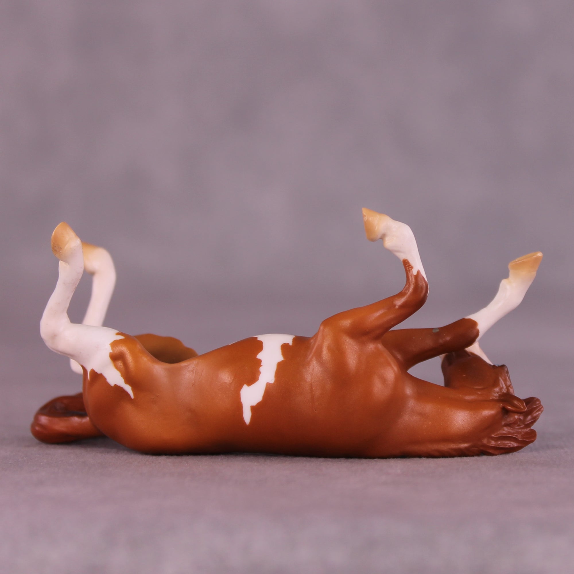 Roly-Poly OOAK EFCM Chip Rearing Horse by Erika Isbell SS925