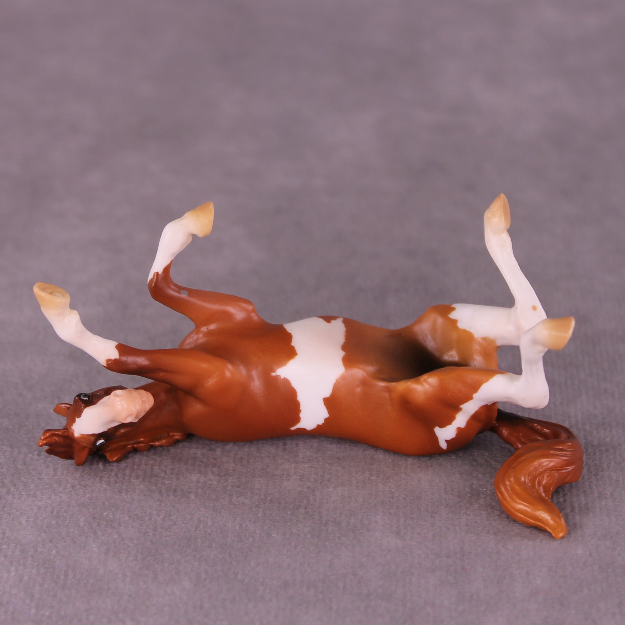 Roly-Poly OOAK EFCM Chip Rearing Horse by Erika Isbell SS925