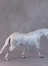 Dashing OOAK Dappled Pearl Grey Remington By Ellen Robbins HS24