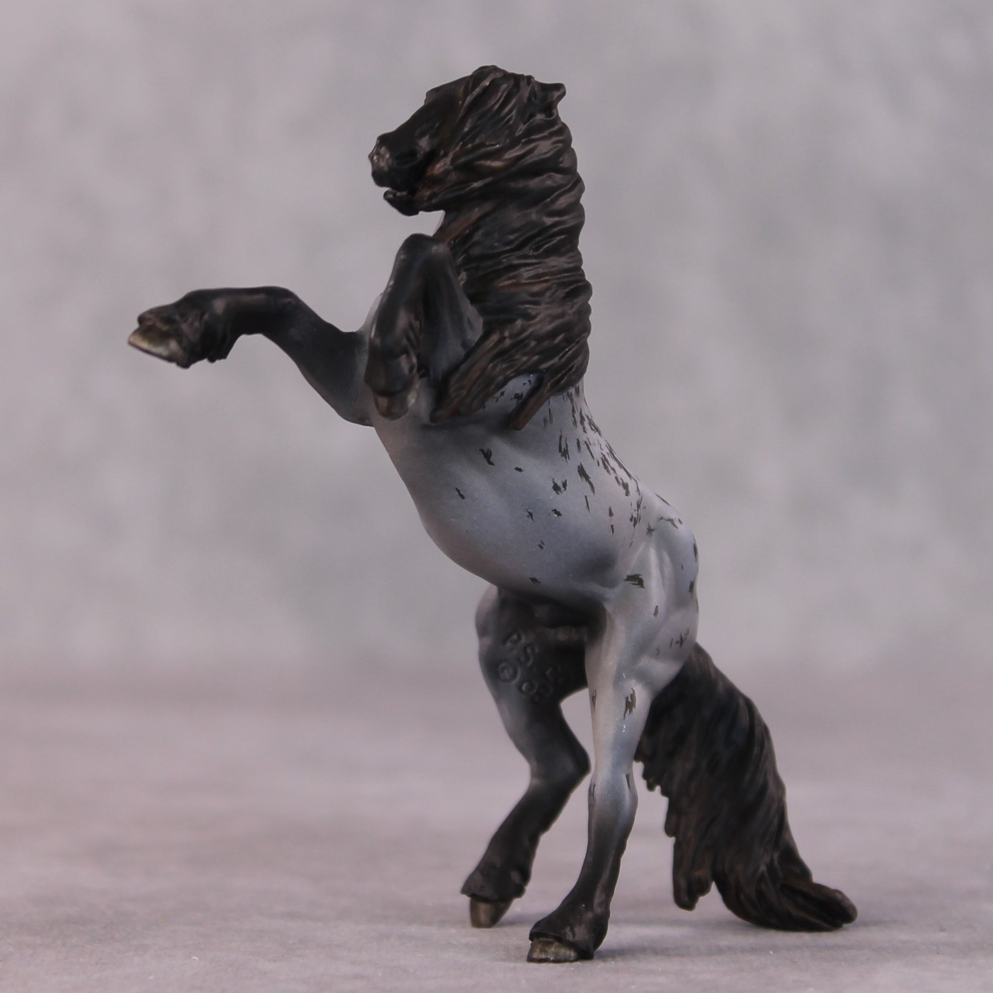 &quot;Blackbeard&quot; OOAK EFCM Rearing Chip By Maggie Jenner-Bennett