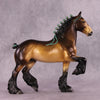 &quot;Tolliver&quot; OOAK Trotting Draft by Ellen Robbins SHCF25