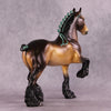 &quot;Tolliver&quot; OOAK Trotting Draft by Ellen Robbins SHCF25