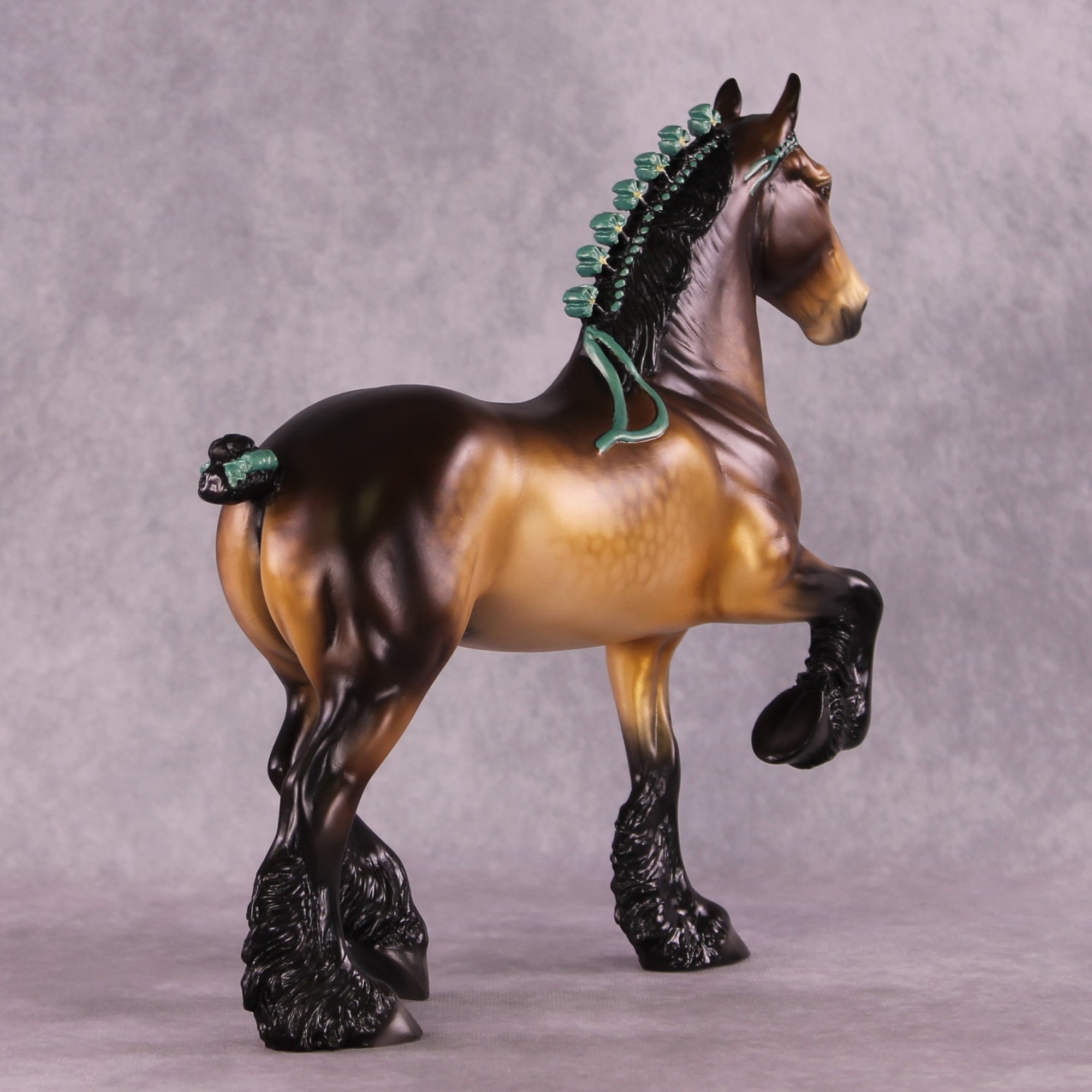 "Tolliver" OOAK Trotting Draft by Ellen Robbins SHCF25