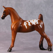 Jade OOAK Chestnut Appaloosa Pebble Saddlebred By Jamie Adamson HS24