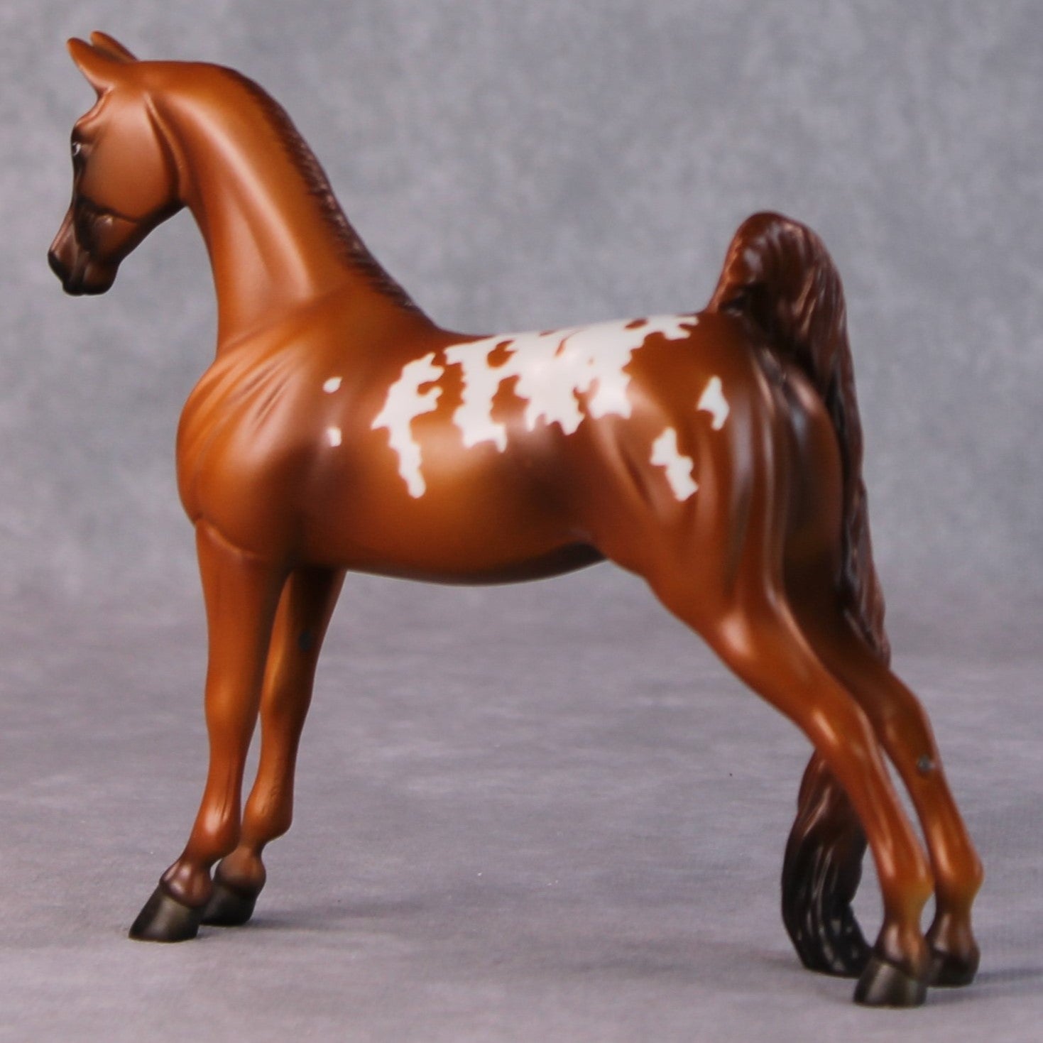 Jade OOAK Chestnut Appaloosa Pebble Saddlebred By Jamie Adamson HS24