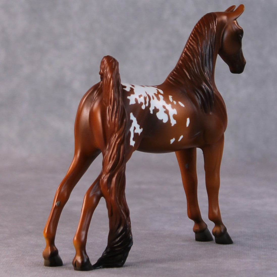 Jade OOAK Chestnut Appaloosa Pebble Saddlebred By Jamie Adamson HS24