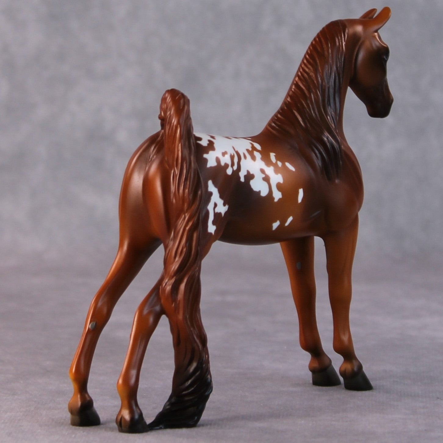Jade OOAK Chestnut Appaloosa Pebble Saddlebred By Jamie Adamson HS24