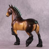 &quot;Tolliver&quot; OOAK Trotting Draft by Ellen Robbins SHCF25