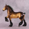 &quot;Tolliver&quot; OOAK Trotting Draft by Ellen Robbins SHCF25