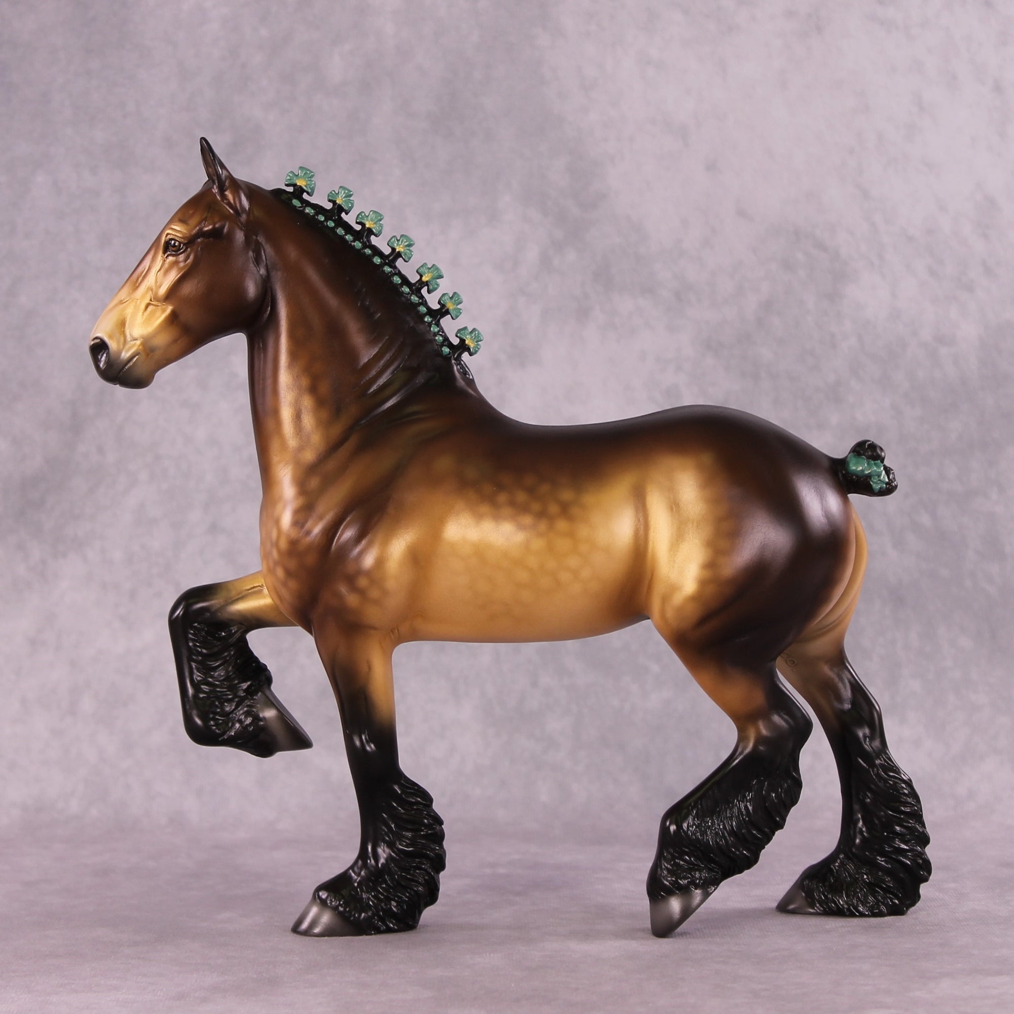 "Tolliver" OOAK Trotting Draft by Ellen Robbins SHCF25