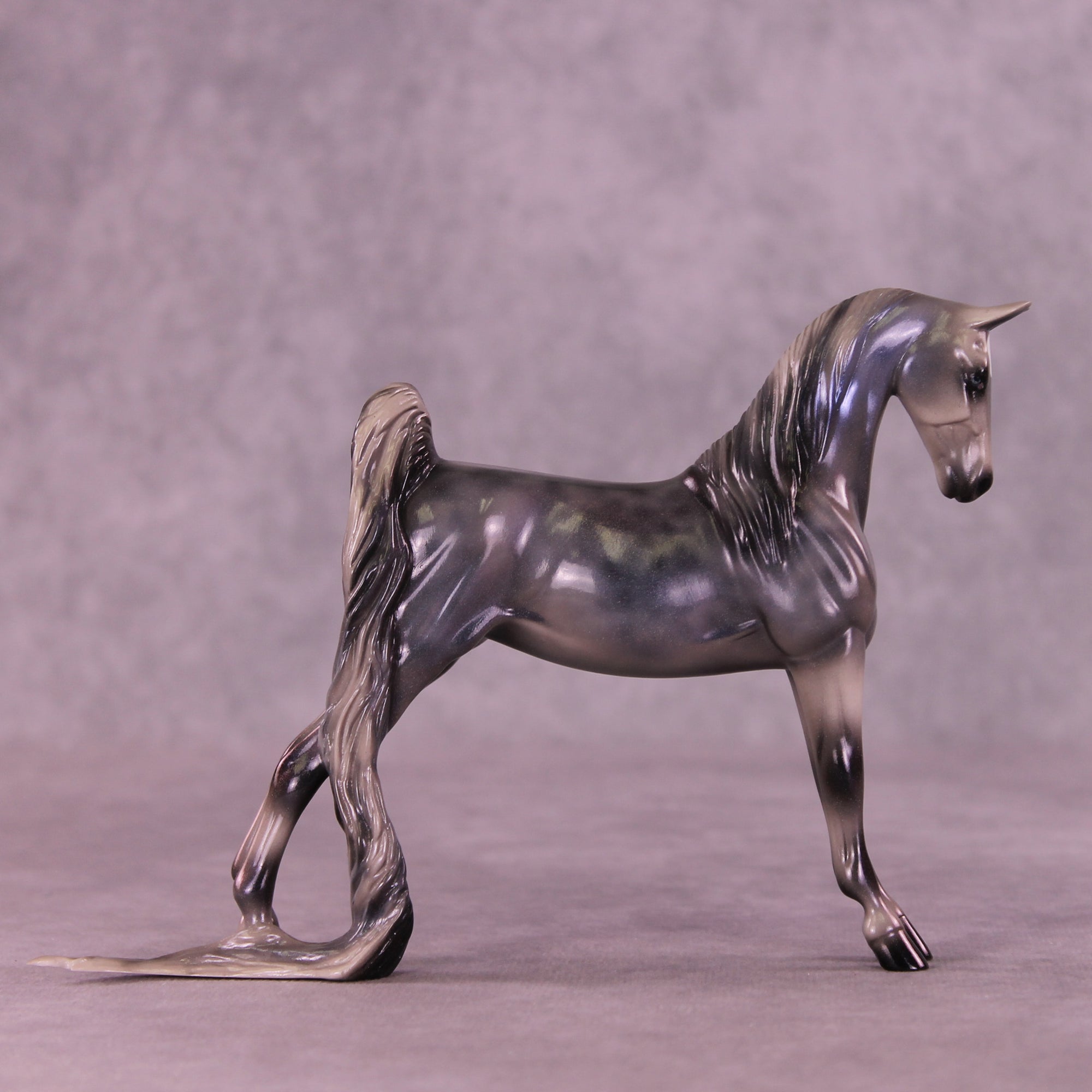 Quikzilver OOAK EFCM Pebble Saddlebred by Pernille Forsberg Bøjsen GS1125