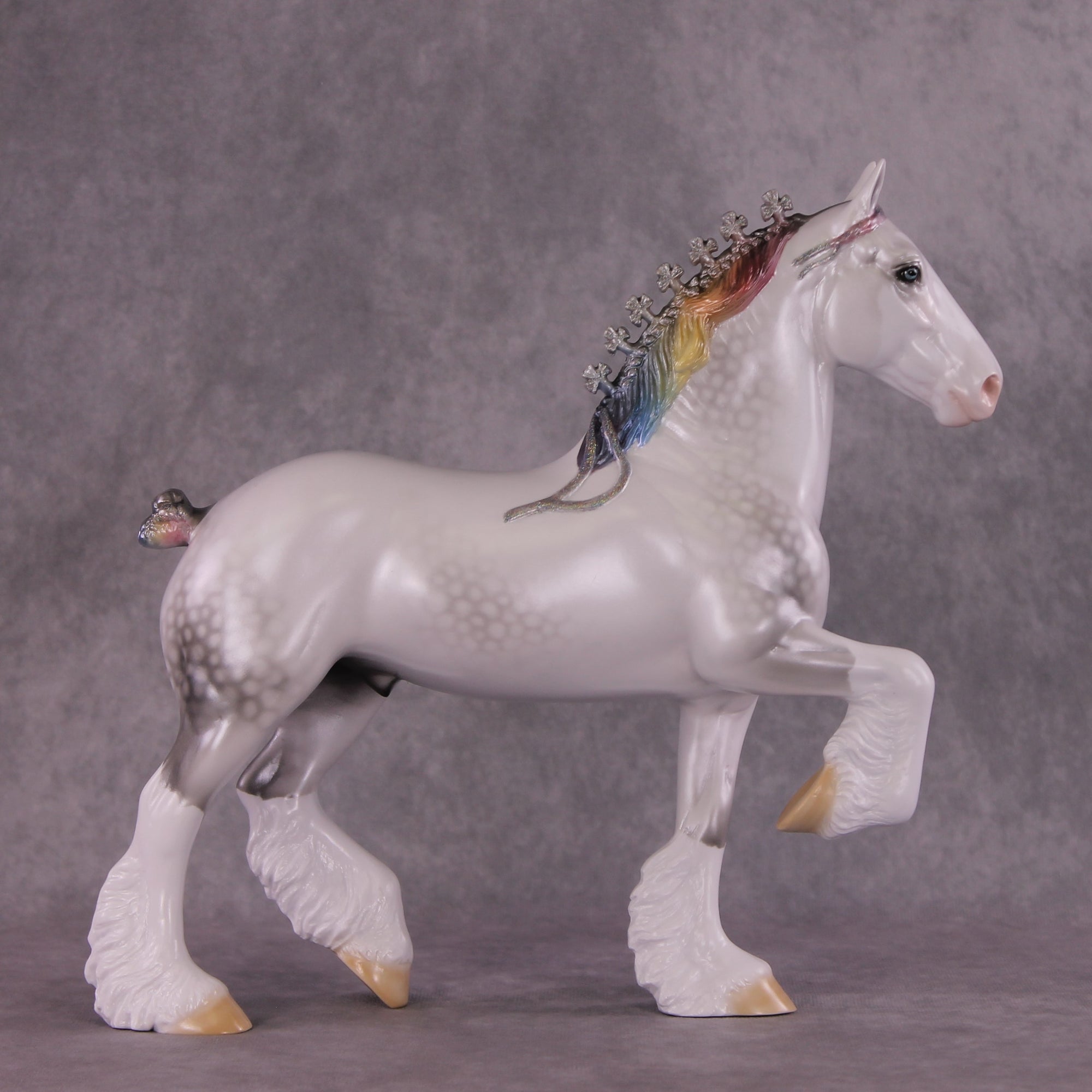 "The Magician" OOAK  Trotting Draft by Ellen Robbins SHCF25