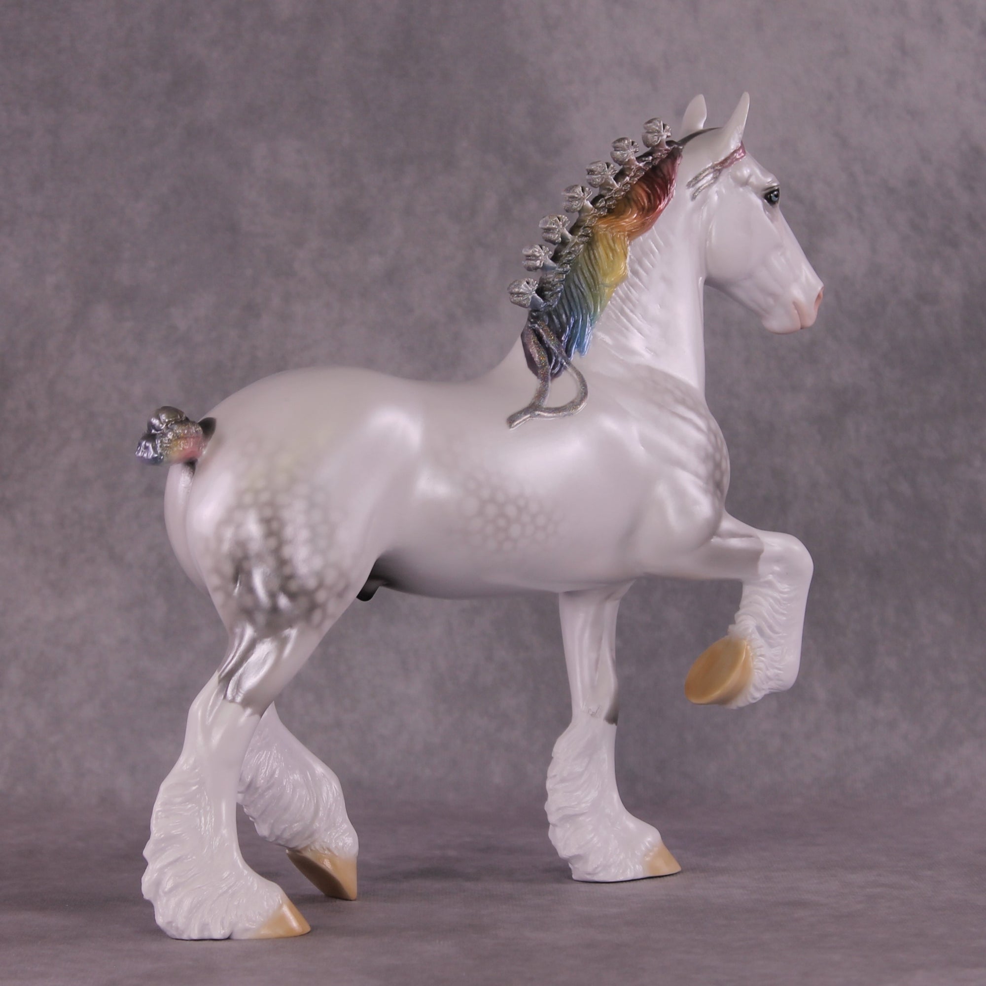 "The Magician" OOAK  Trotting Draft by Ellen Robbins SHCF25