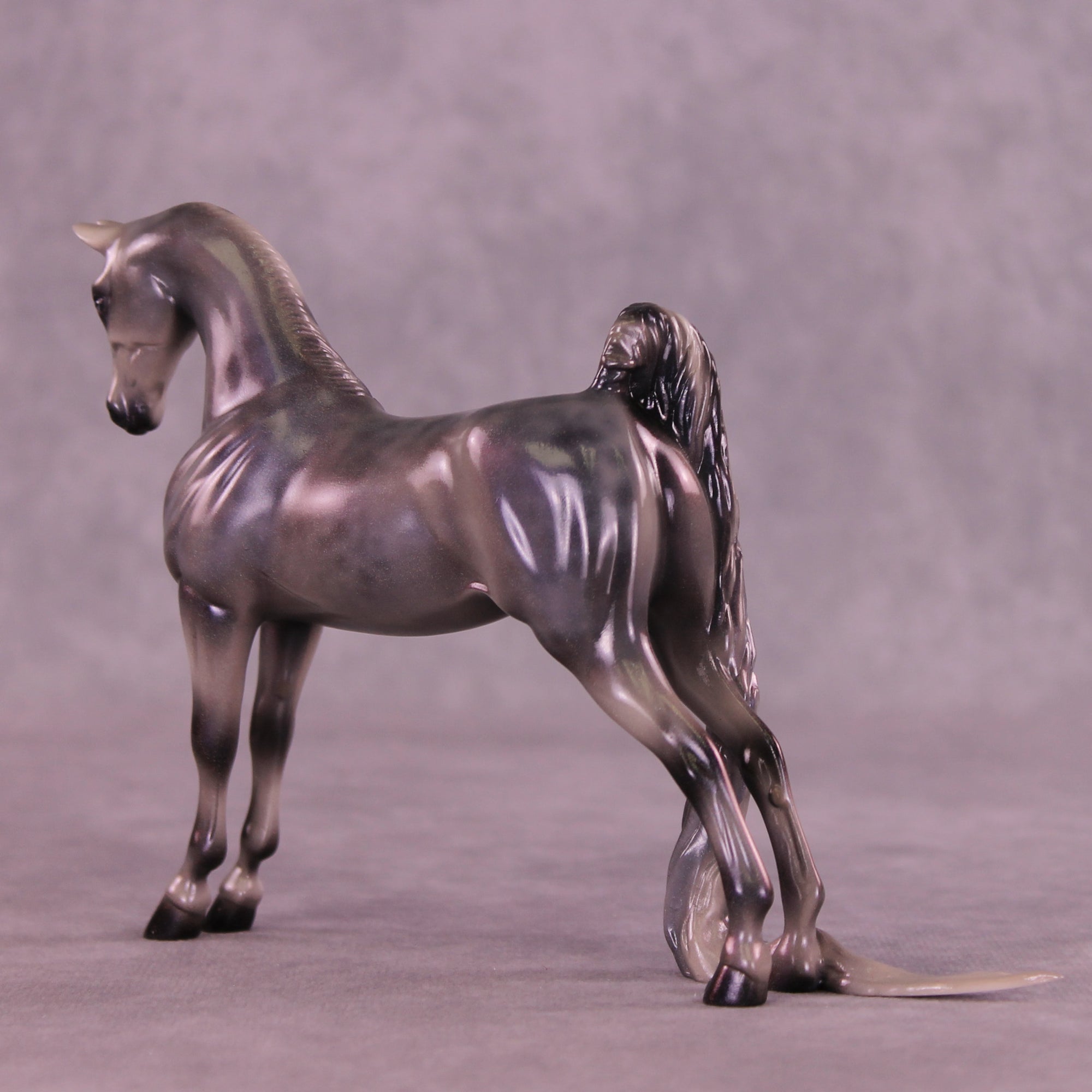 Quikzilver OOAK EFCM Pebble Saddlebred by Pernille Forsberg Bøjsen GS1125