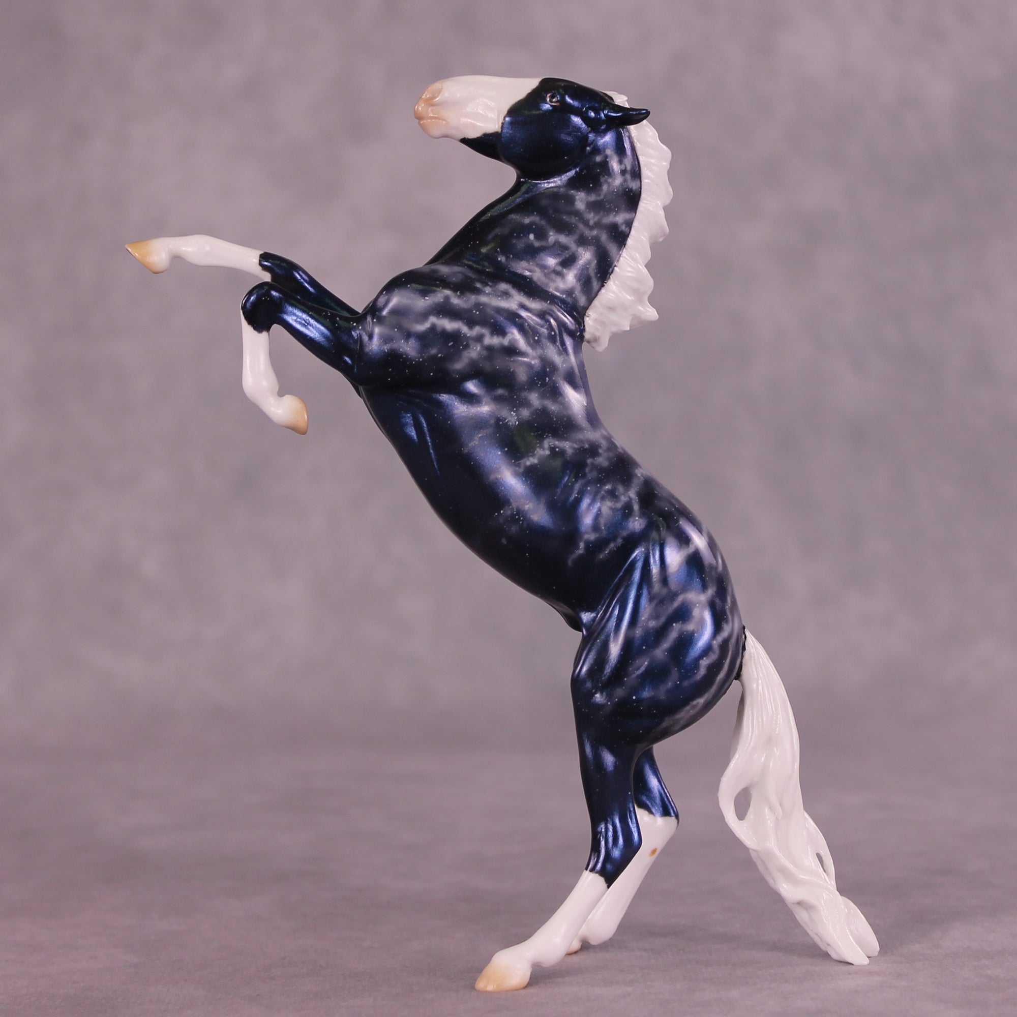 Omen NO FINISH CHANGE OOAK Rearing Pebble by Ellen Robbins LHS25