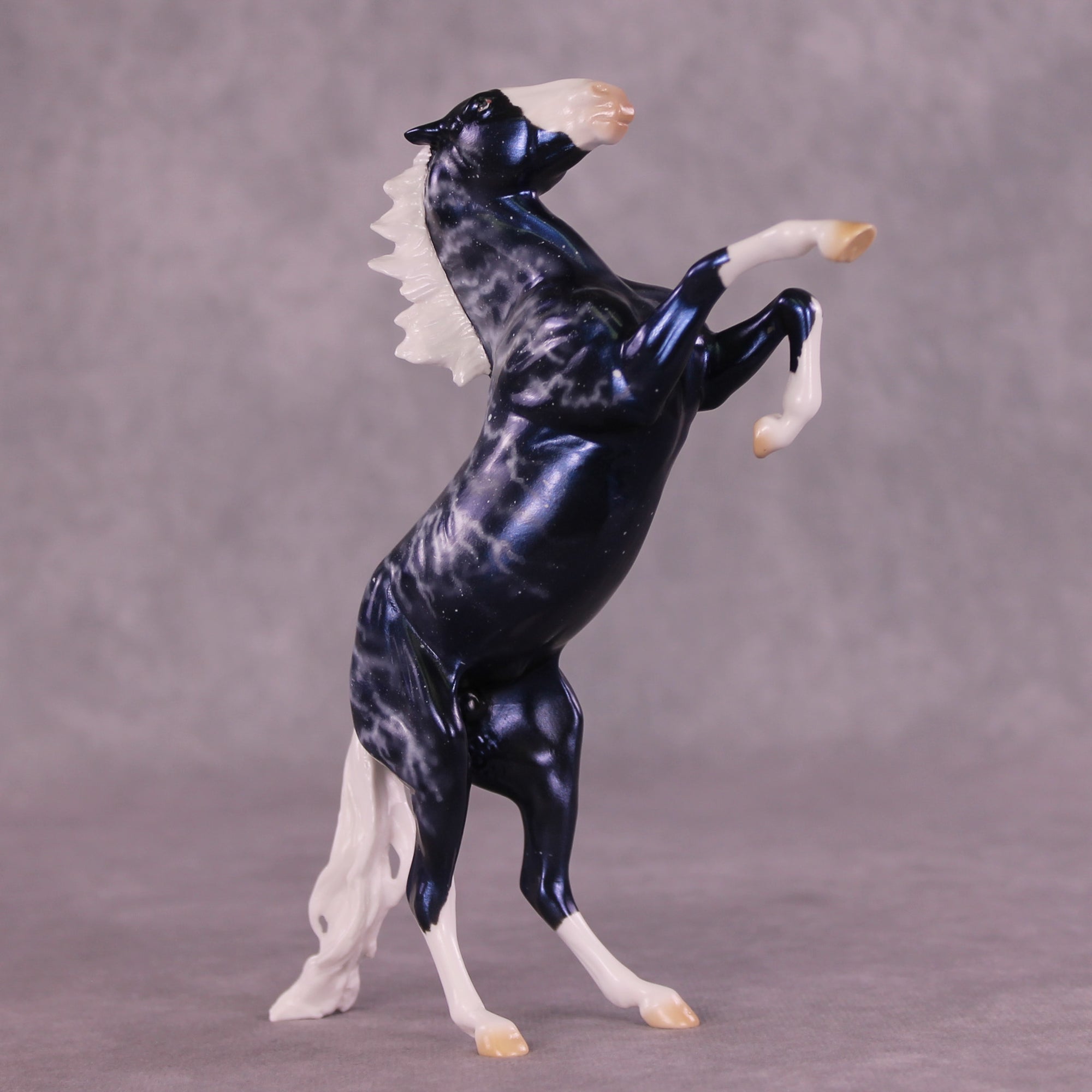 Omen NO FINISH CHANGE OOAK Rearing Pebble by Ellen Robbins LHS25