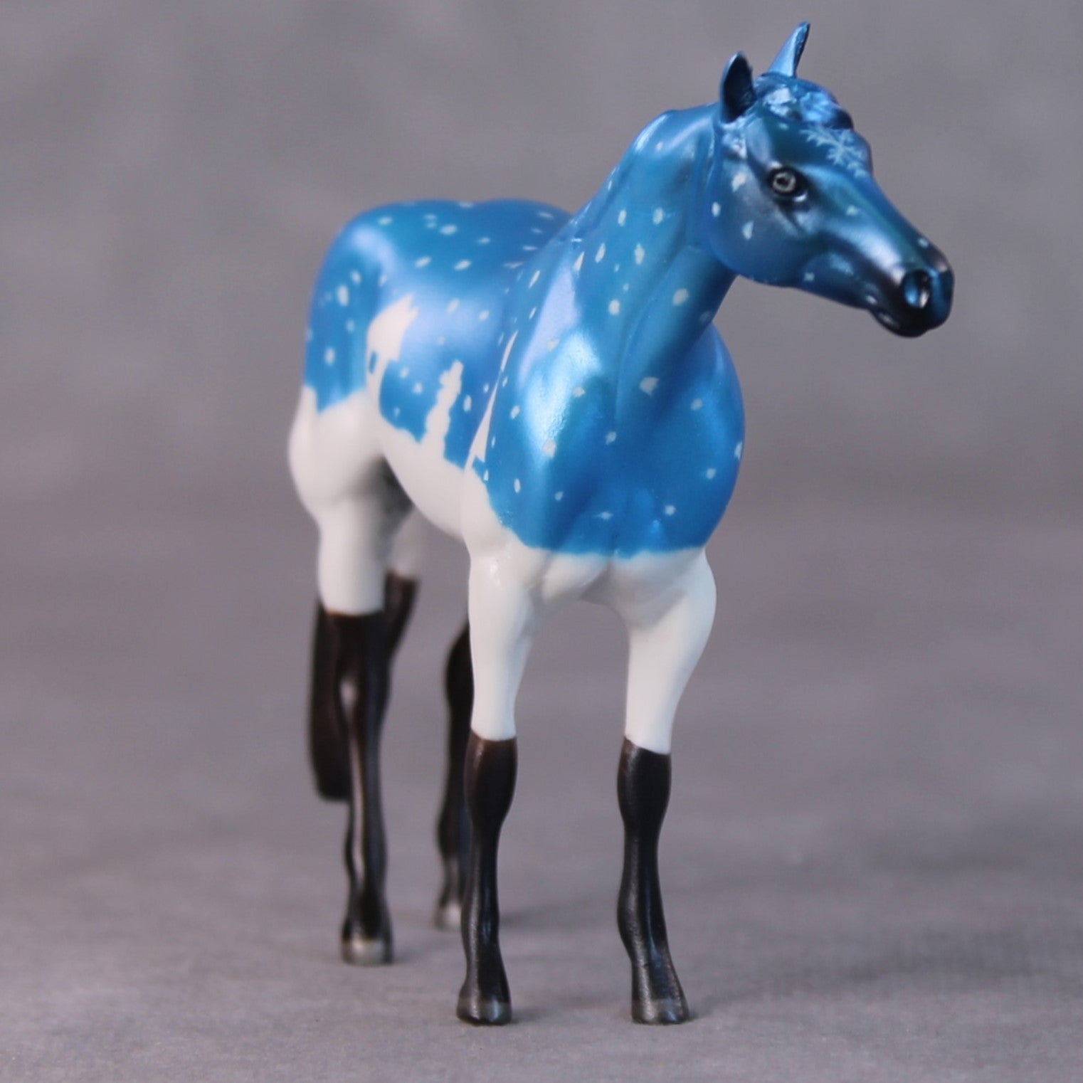 Pinky OOAK Snow Globe Deco Stock Chip by Jamie Adamson HS24