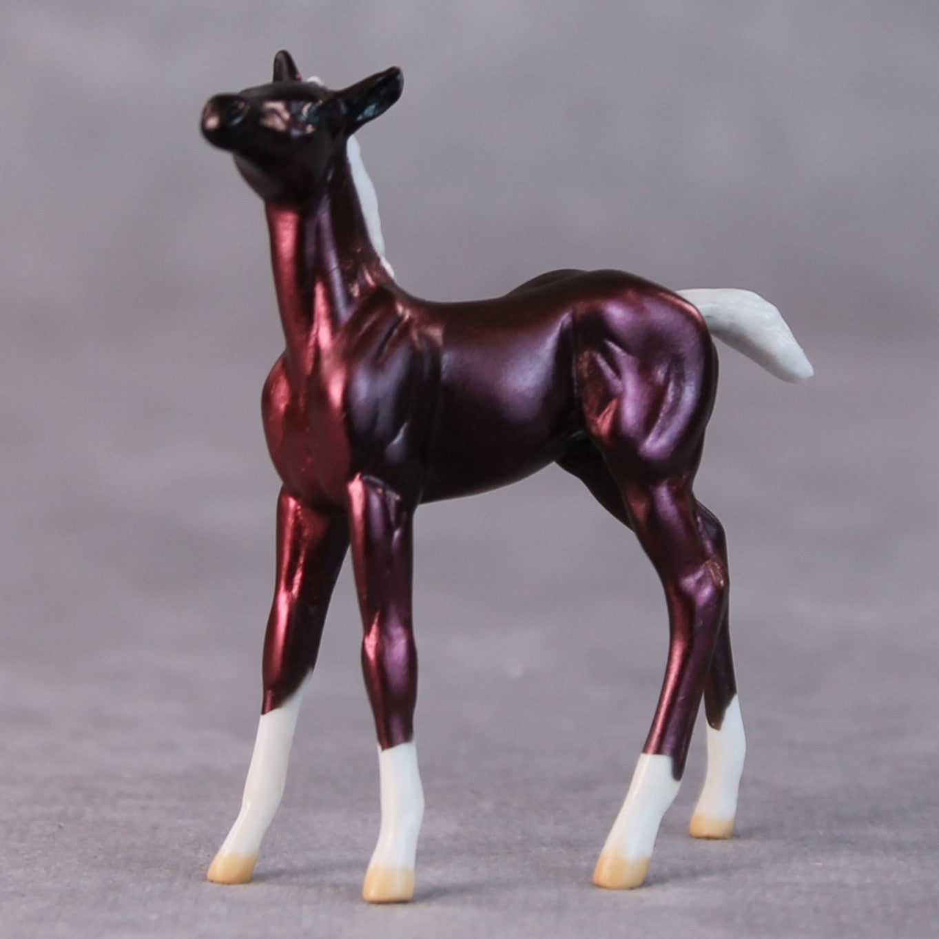Penny OOAK Mulberry Deco Foal Chip by Jamie Adamson HS24