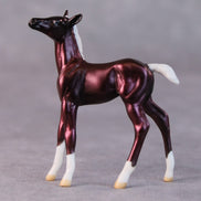 Penny OOAK Mulberry Deco Foal Chip by Jamie Adamson HS24