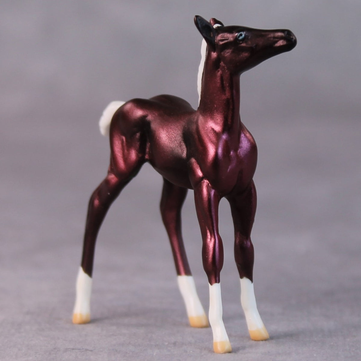 Penny OOAK Mulberry Deco Foal Chip by Jamie Adamson HS24