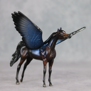 Blue Morpho FCM LE-2 FCM Chip Arabian by Angela Marleau FTF26