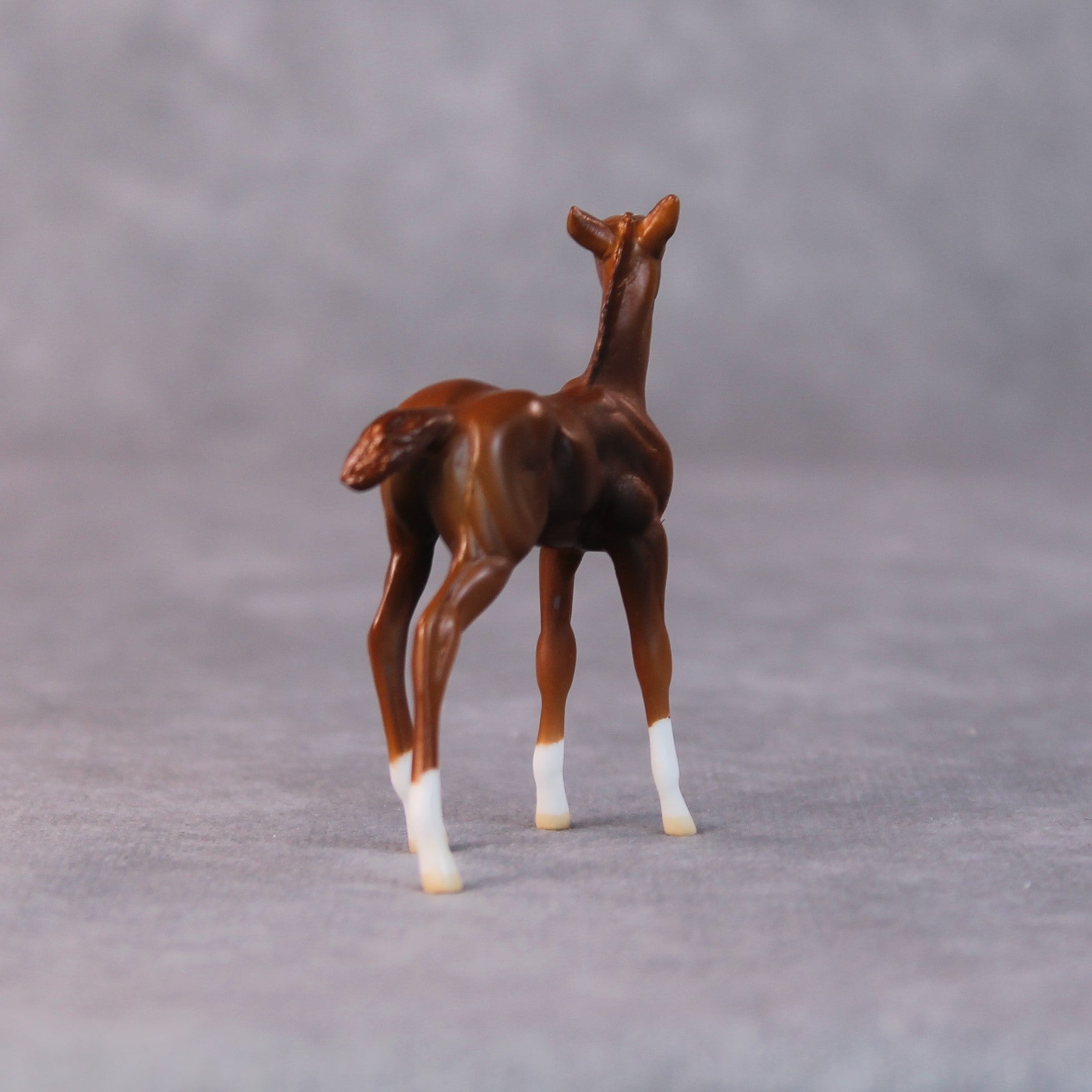 Sally OOAK Chestnut Foal Chip by Jamie Adamson HS24