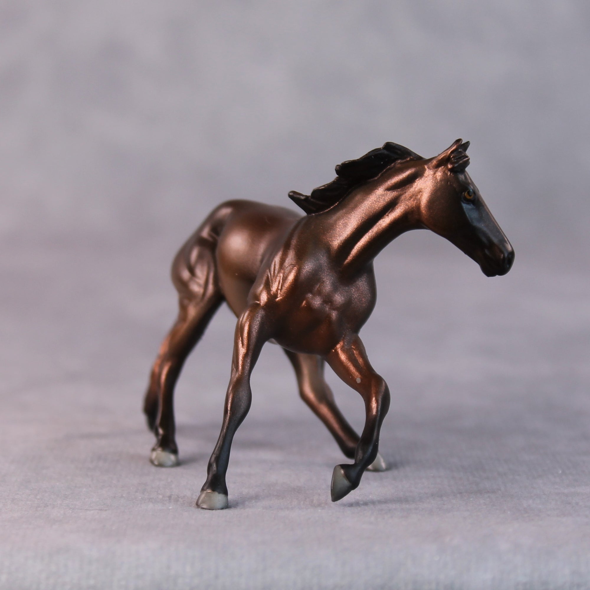 Conrad OOAK Bronze Deco Cutter Chip by Jamie Adamson HS24