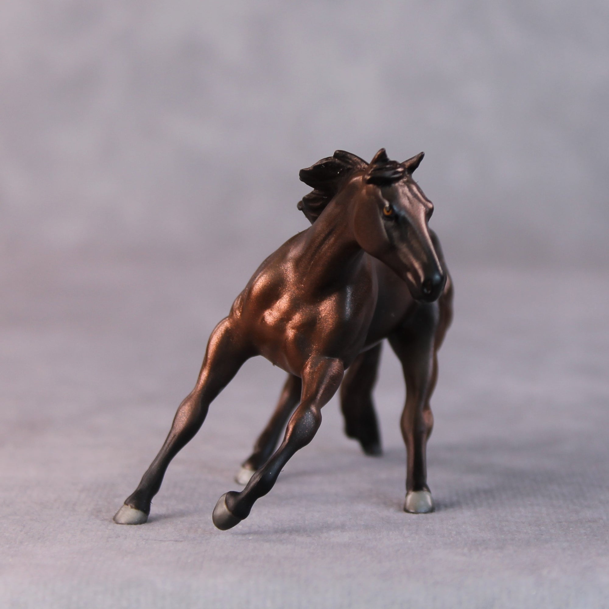 Conrad OOAK Bronze Deco Cutter Chip by Jamie Adamson HS24