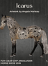 Icarus OOAK FCM Clear Chip Andalusian by Angela Marleau LHS26