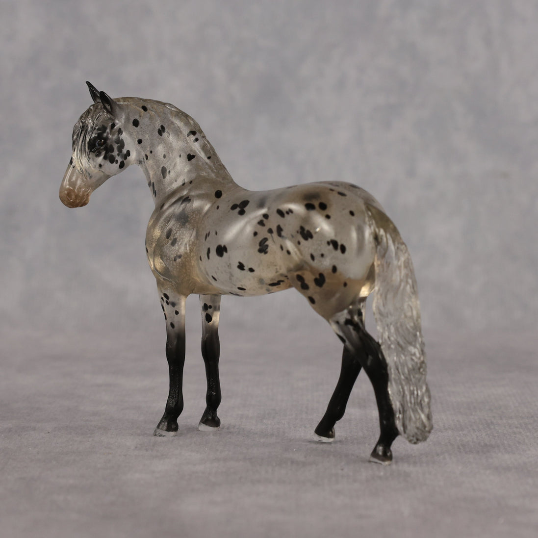 Icarus OOAK FCM Clear Chip Andalusian by Angela Marleau LHS26