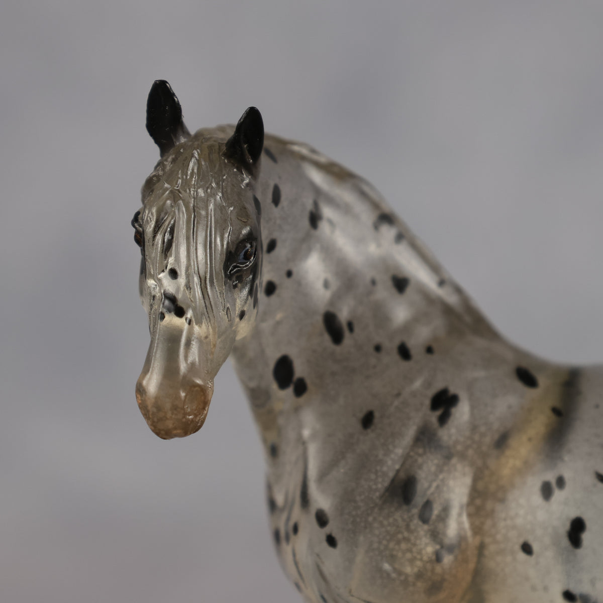 Icarus OOAK FCM Clear Chip Andalusian by Angela Marleau LHS26