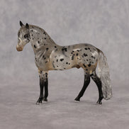 Icarus OOAK FCM Clear Chip Andalusian by Angela Marleau LHS26