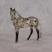 Icarus OOAK FCM Clear Chip Andalusian by Angela Marleau LHS26