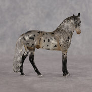 Icarus OOAK FCM Clear Chip Andalusian by Angela Marleau LHS26