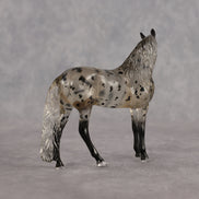 Icarus OOAK FCM Clear Chip Andalusian by Angela Marleau LHS26
