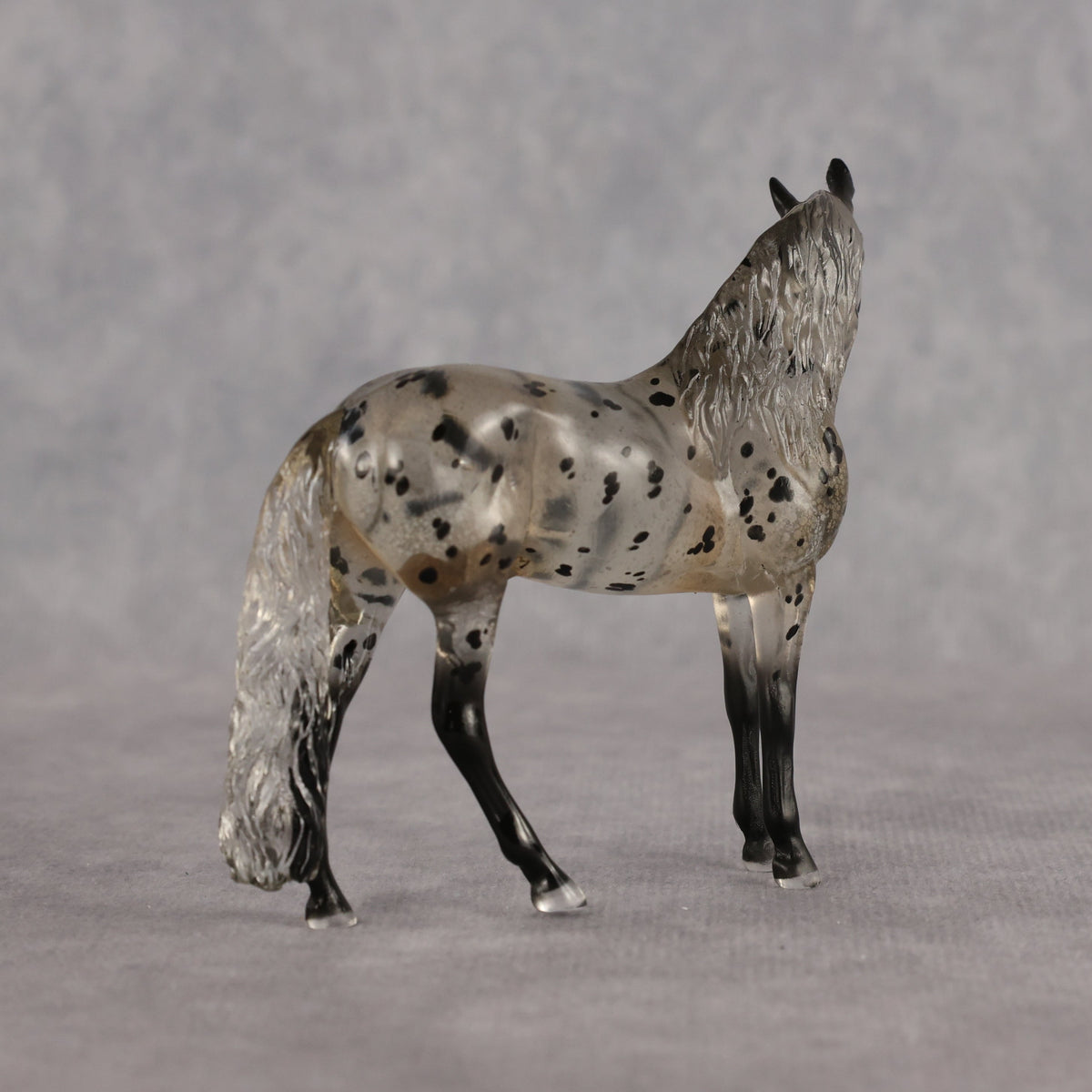 Icarus OOAK FCM Clear Chip Andalusian by Angela Marleau LHS26