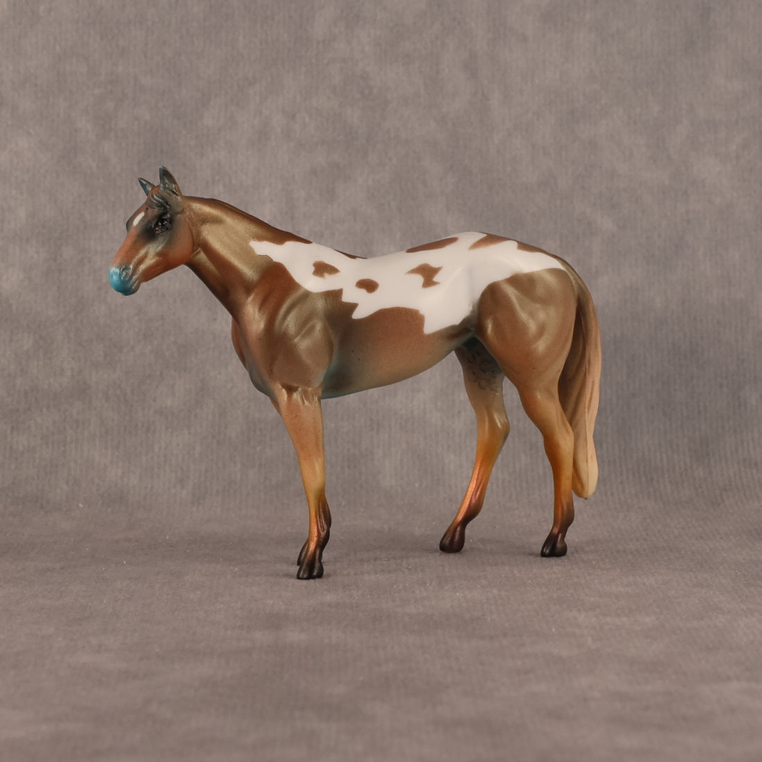 Ill Met King OOAK Chip Stock Horse by Alex Fortman LHS26