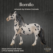 Ilomilo OOAK EFCM Chip Pony by Kristen Cermele LHS26