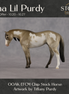 Ima Little Purdy OOAK EFCM Chip Stock Horse by Tiffany Purdy Best Offer 10.20.2026