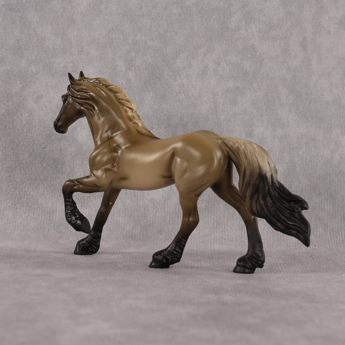 In The Corner OOAK Chip Friesian by Alex Fortman LHS26