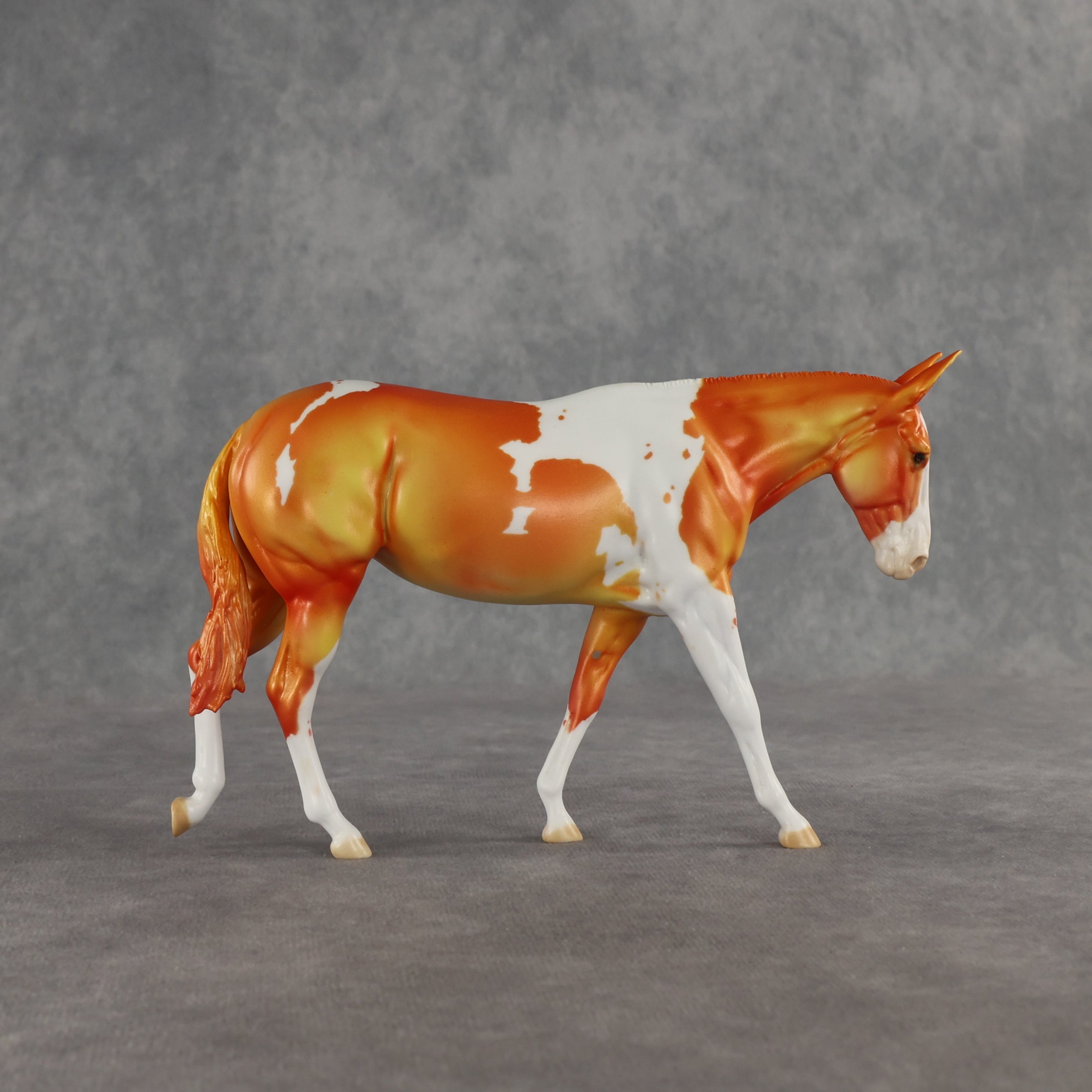 Infrared OOAK Pebble Mule  by Dawn Quick SHCF26
