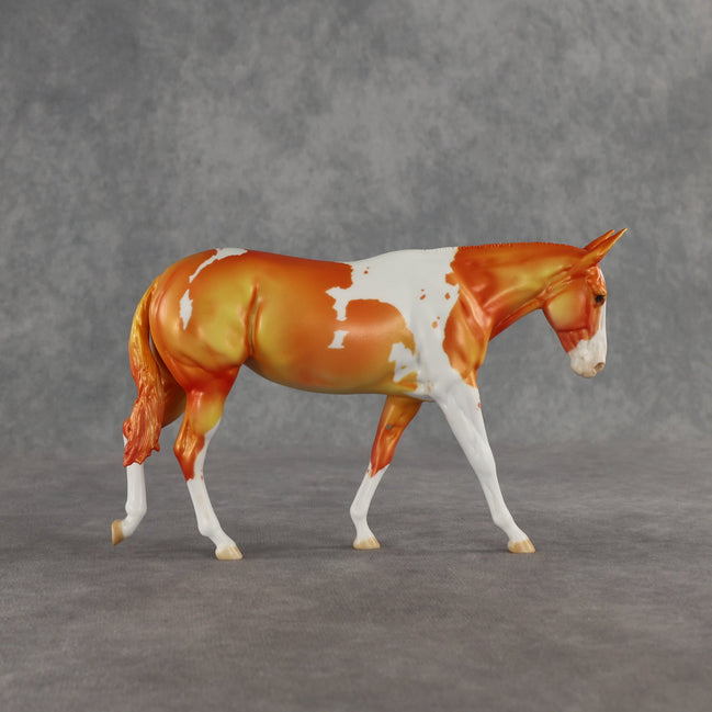 Infrared OOAK Pebble Mule  by Dawn Quick SHCF26